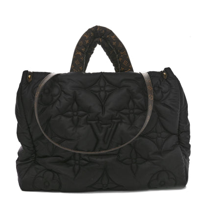 Louis Vuitton Econyl Monogram Pillow Giant Onthego GM Black 1 of 9