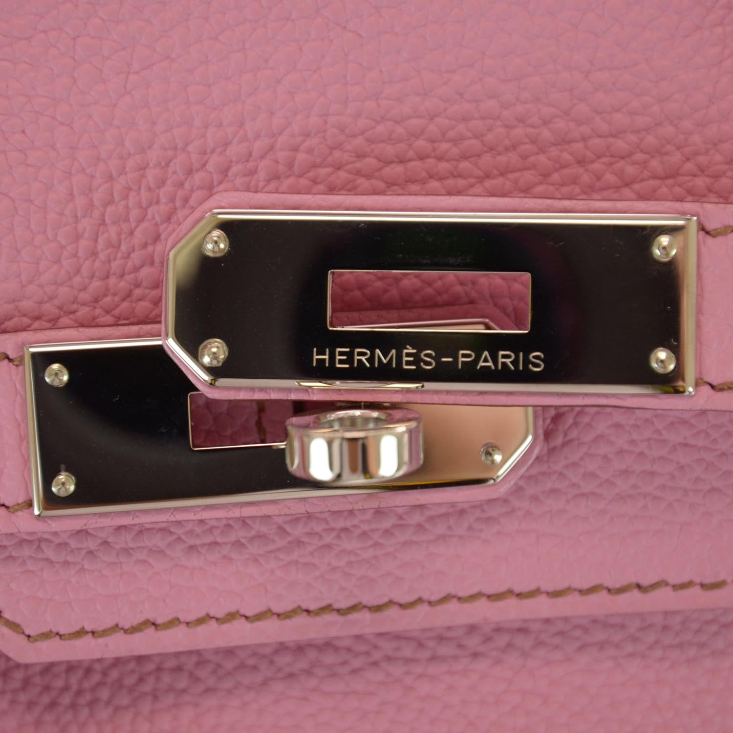Hermes Togo Birkin 30 5P Pink 5 of 9