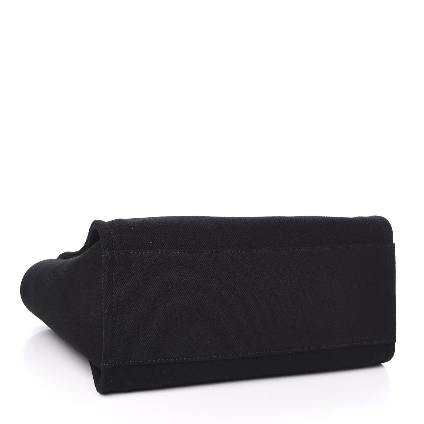 Canvas Pearl Medium Deauville Tote Black