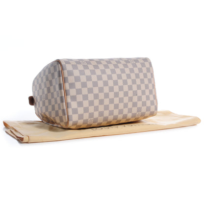 Louis Vuitton Damier Azur Speedy 30 3 of 6