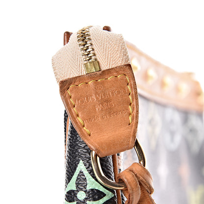 Louis Vuitton Monogram Multicolor Pochette Accessories Black 6 of 13