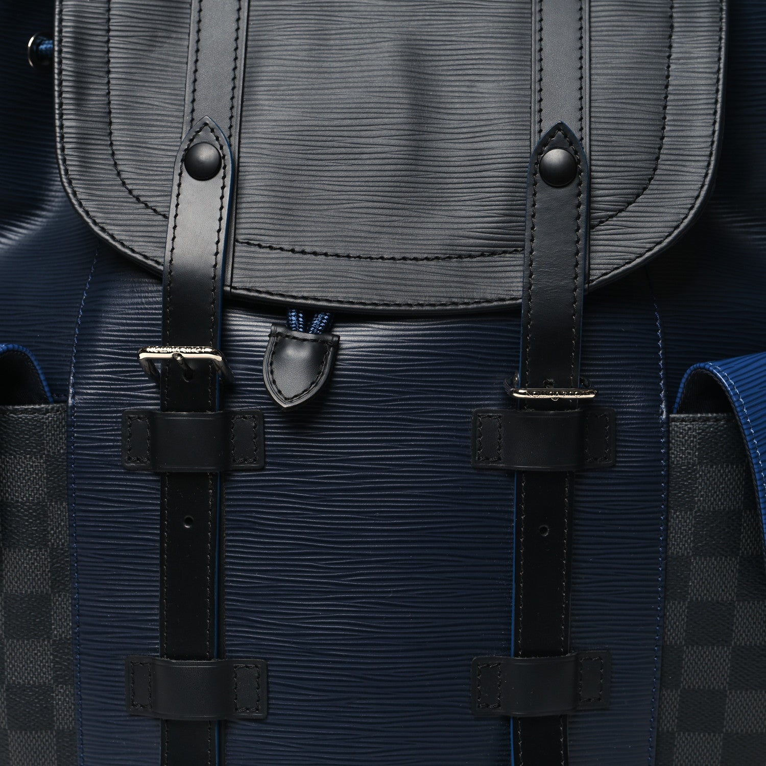 Louis Vuitton Epi Damier Cobalt Christopher Backpack PM 6 of 9
