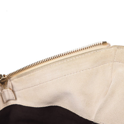 Saint Laurent Calfskin Large Downtown Tote Ivory 13 of 20