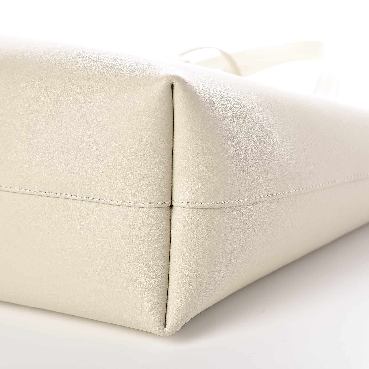 Saint Laurent Calfskin Large Shopping Tote Crema Soft 6 of 8