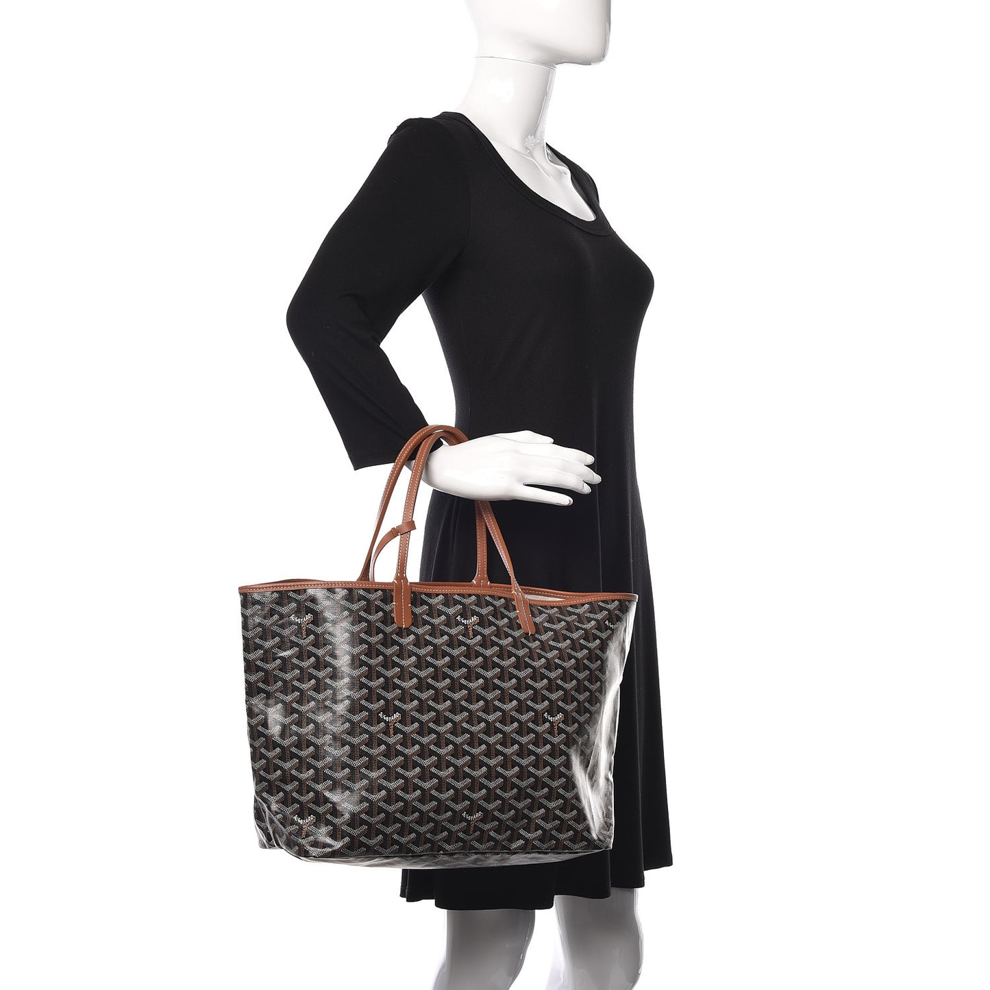 Goyardine Saint Louis PM Black Gold