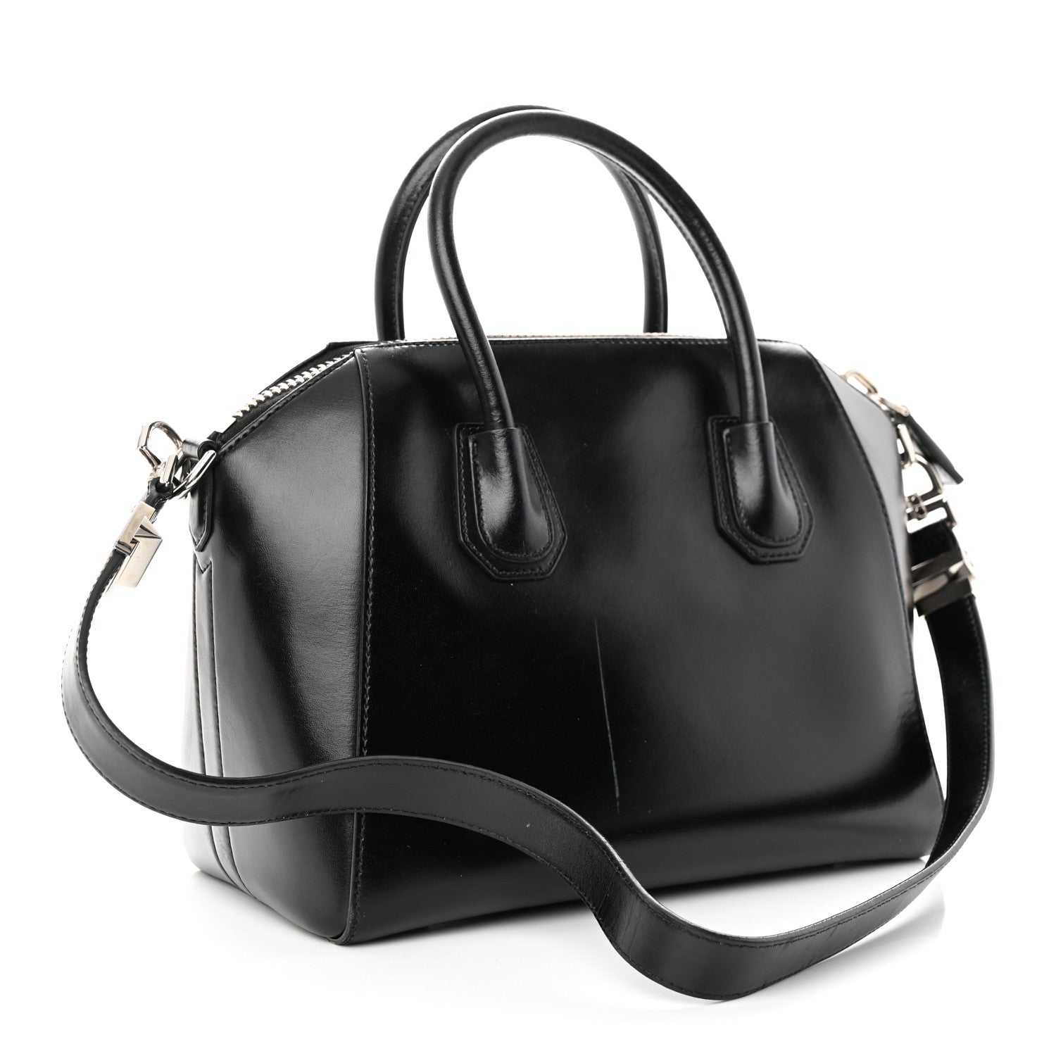 Givenchy Shiny Lord Calfskin Small Antigona Black 2 of 16
