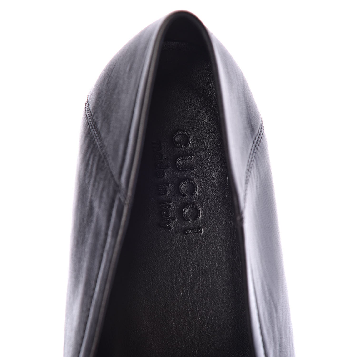 Gucci Lambskin Wolf Embroidered Mens Brixton Horsebit Loafers 12 Black 5 of 8