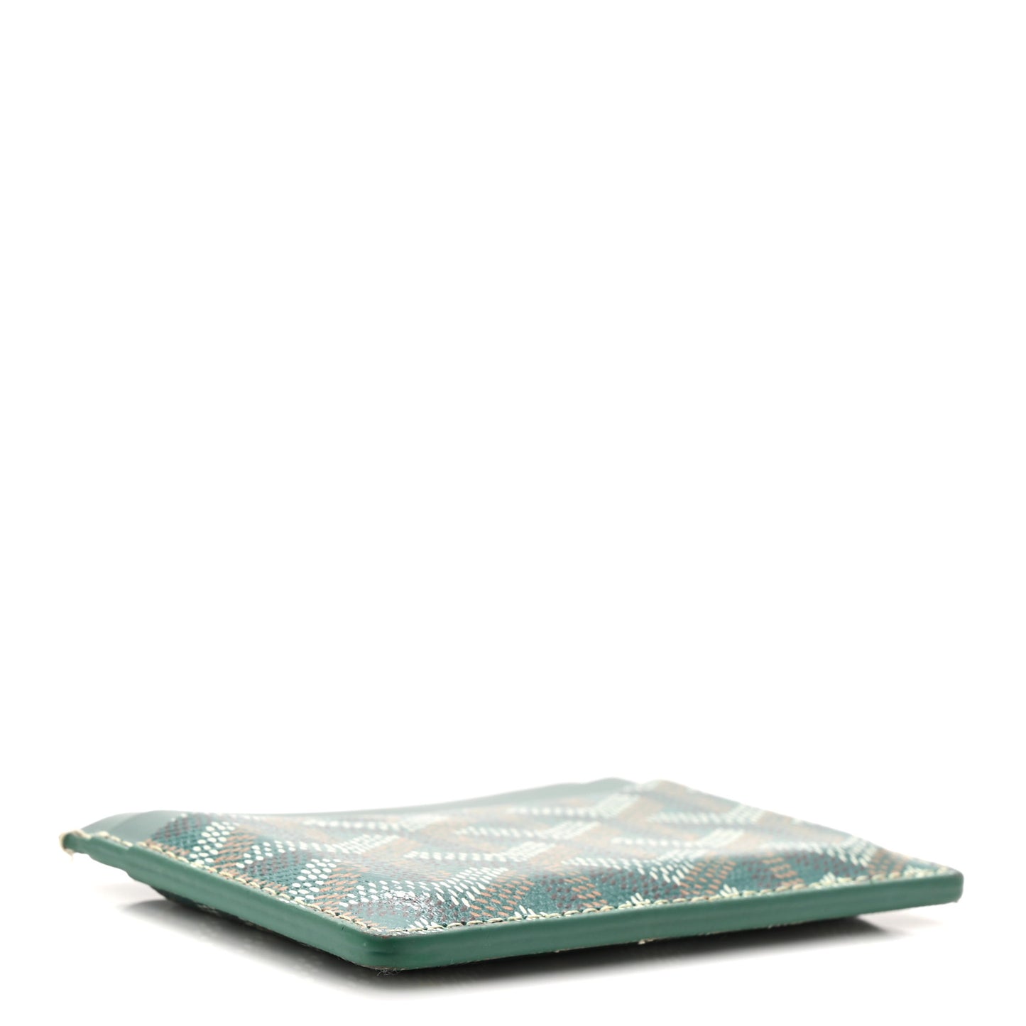 Goyardine Saint Sulpice Card Holder Green