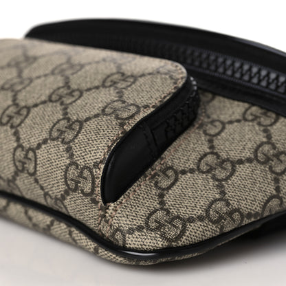Gucci GG Supreme Monogram Belt Bag Black 9 of 9