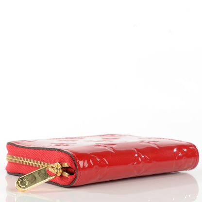 Louis Vuitton Vernis Zippy Coin Purse Cherry 4 of 8
