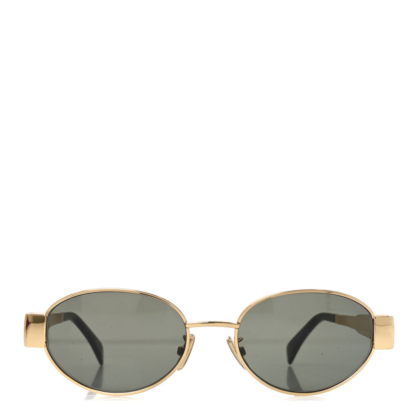 Metal Triomphe 01 Sunglasses CL40235U Gold Green