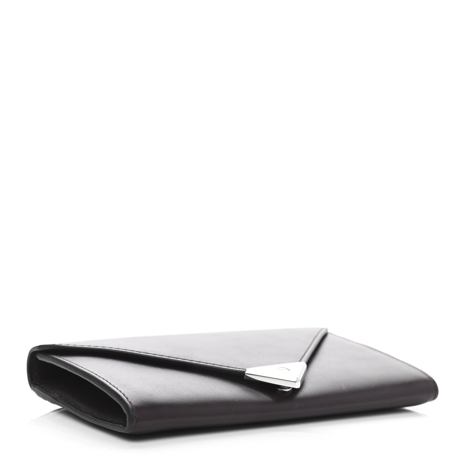 Alexander Wang Calfskin Prisma Skeletal Envelope Wallet Oxblood 4 of 9