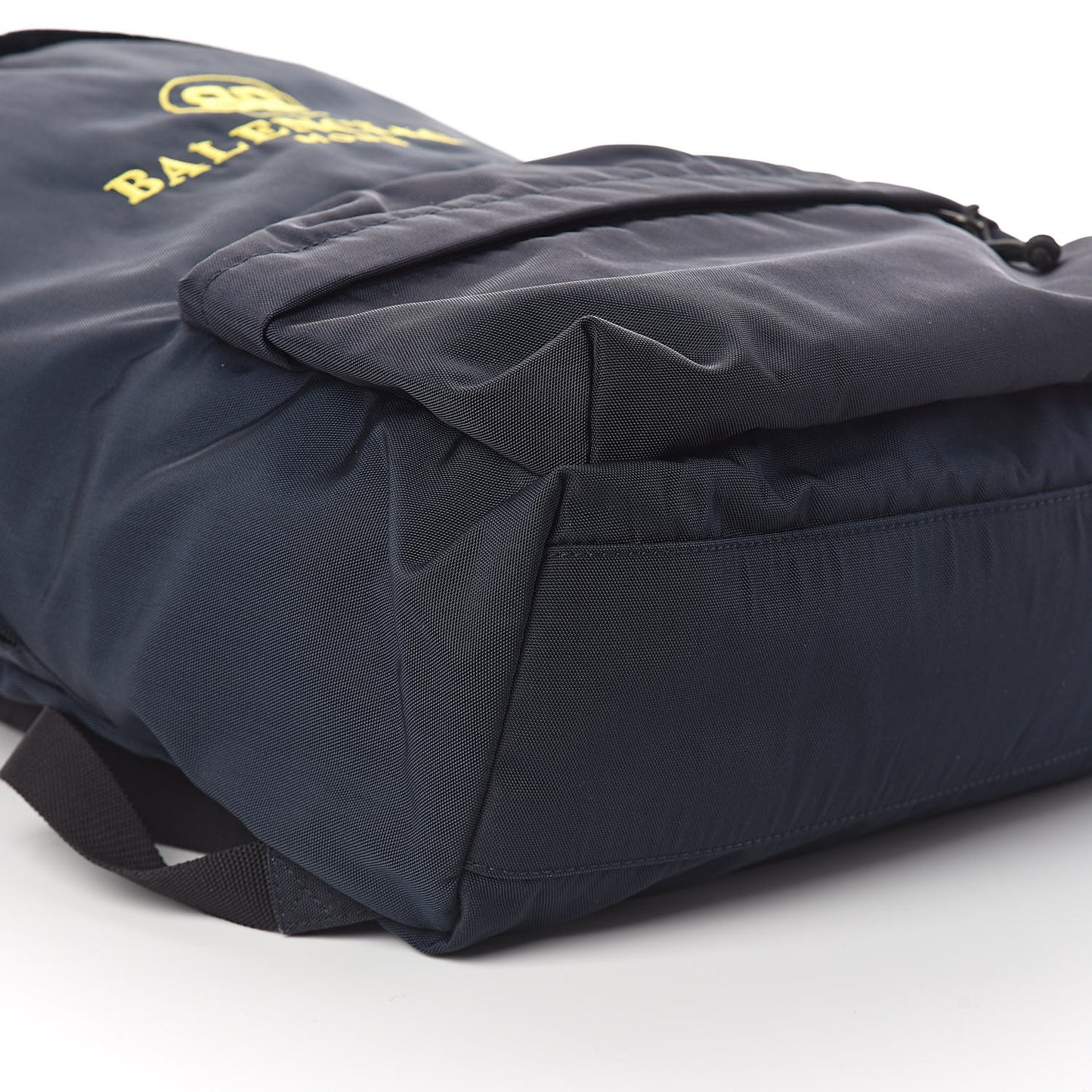 Nylon BB Mide Explorer Backpack Navy Yellow