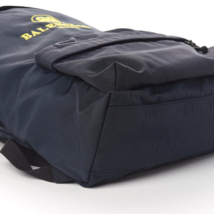 Balenciaga Nylon BB Mide Explorer Backpack Navy Yellow 9 of 10