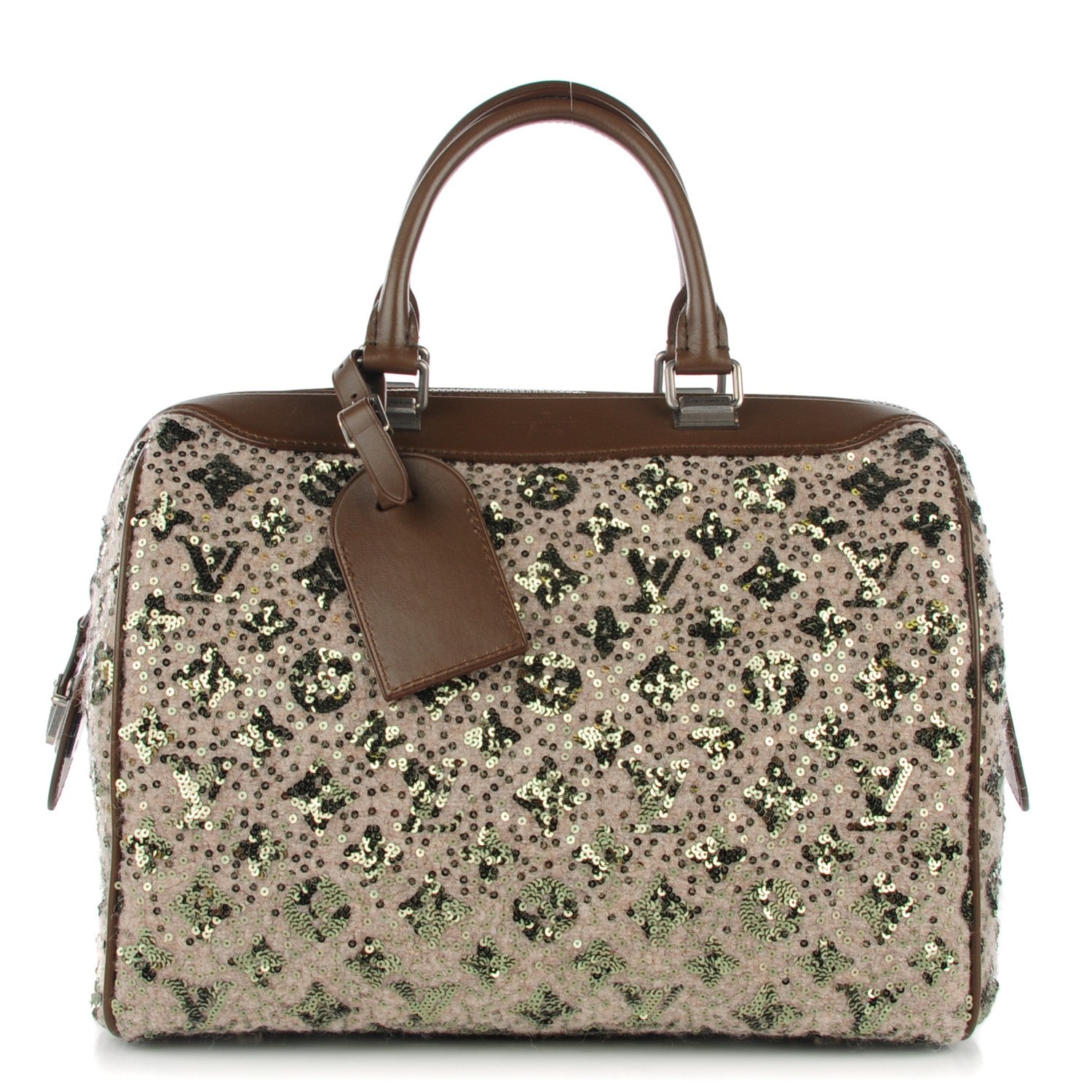 Louis Vuitton Sequin Monogram Sunshine Express Speedy Kaki 1 of 7