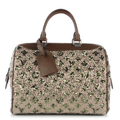 Louis Vuitton Sequin Monogram Sunshine Express Speedy Kaki 1 of 7