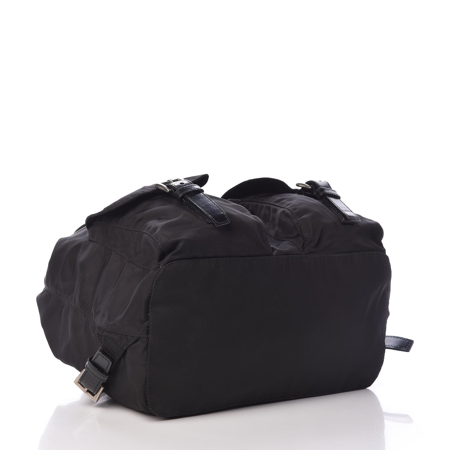 Prada Nylon Vela Medium Backpack Black 4 of 19