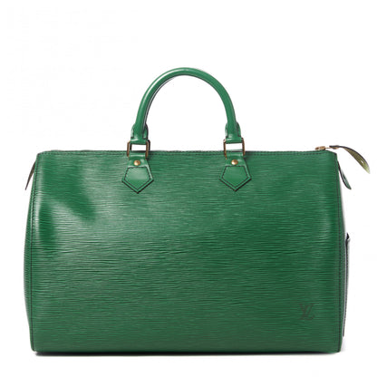 Louis Vuitton Epi Speedy 35 Borneo 1 of 9