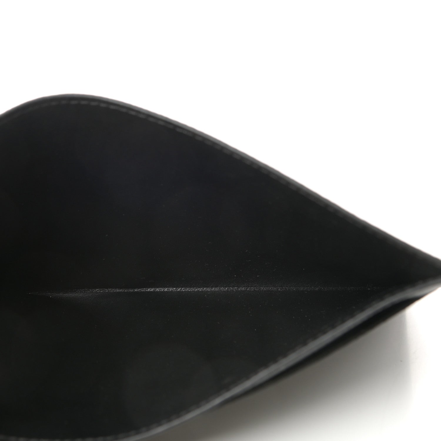 Louis Vuitton Calfskin Felicie Chain Wallet Card Holder Insert Black 5 of 6