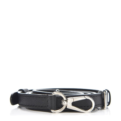 Louis Vuitton Calfskin 16mm Adjustable Shoulder Strap Black 1 of 3