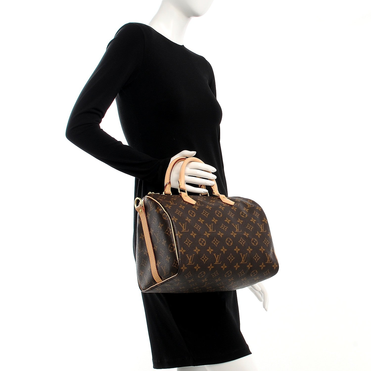 Louis Vuitton Monogram Speedy Bandouliere 30 3 of 10
