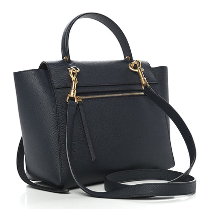 Celine Baby Grained Calfskin Micro Belt Bag Midnight 3 of 9