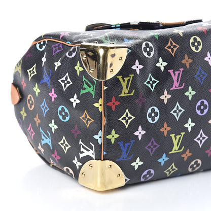 Louis Vuitton Monogram Multicolor Speedy 30 Black 8 of 9