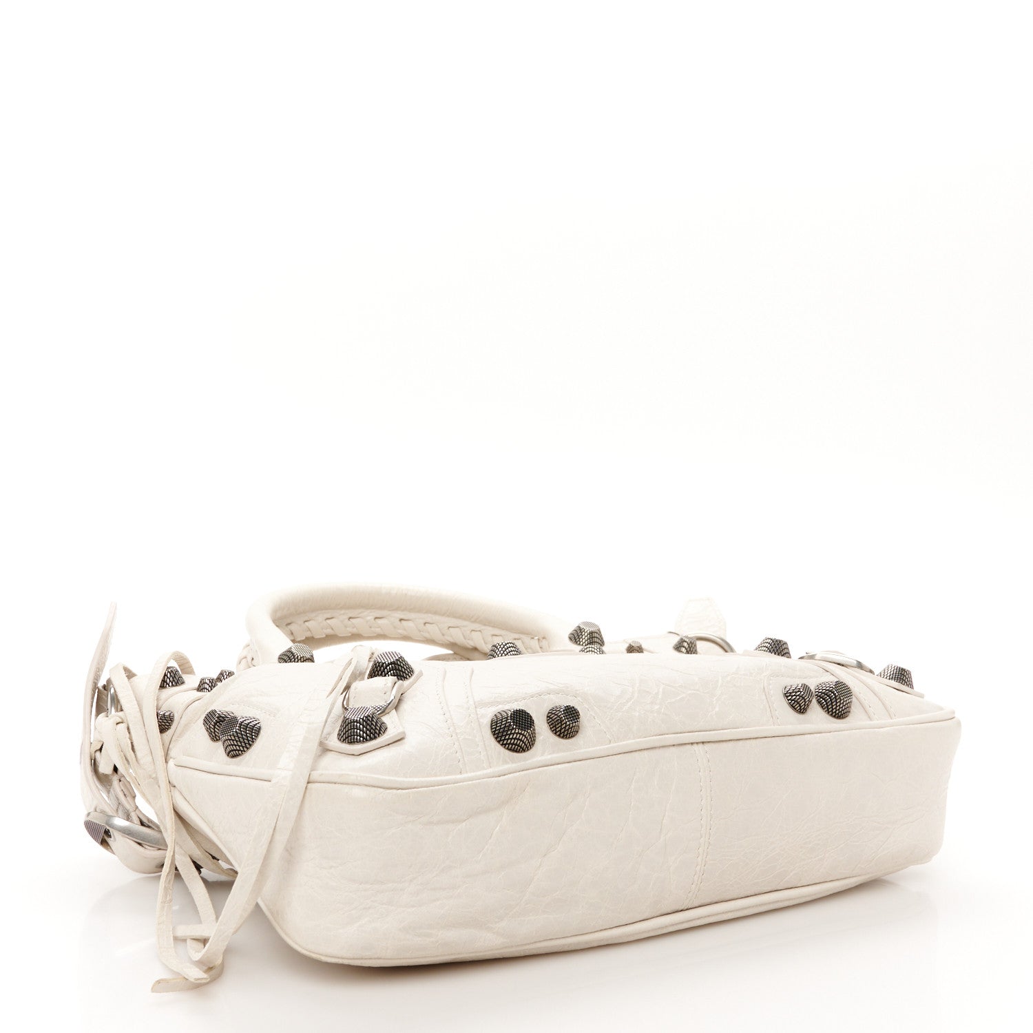 Balenciaga Agneau Arena Neo Cagole Medium Handbag White 4 of 11