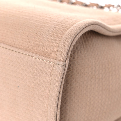Chanel Mixed Fibers Small Deauville Tote Beige 11 of 14