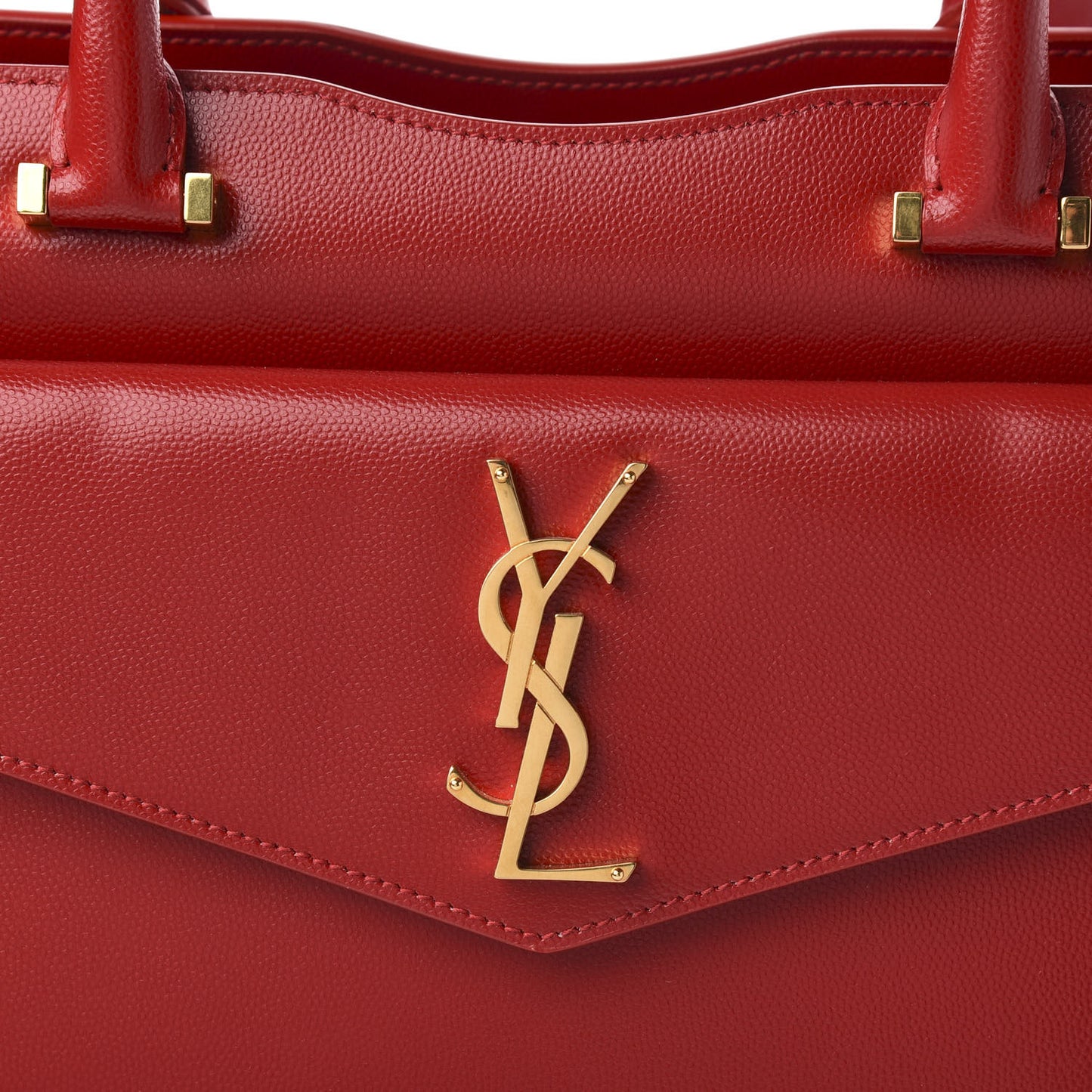 Grain De Poudre Medium Uptown Tote Rouge Eros