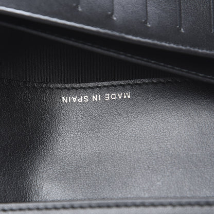 Chanel Caviar Quilted Boy Yen Wallet Black 7 of 9