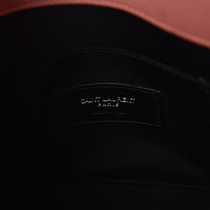 Saint Laurent Grained Calfskin Baby Sac De Jour Dark Rose 6 of 13