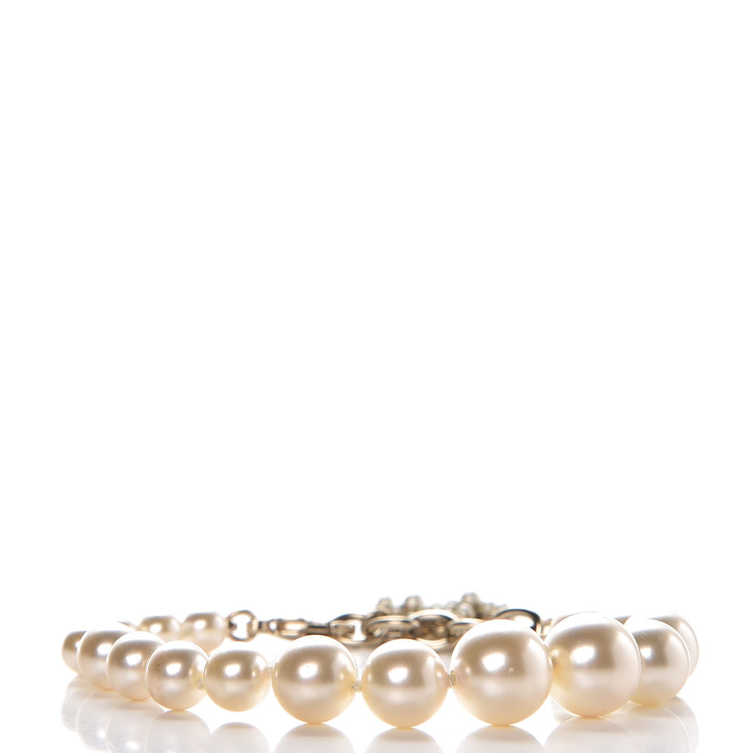 Chanel Pearl CC Bracelet Gold 3 of 7