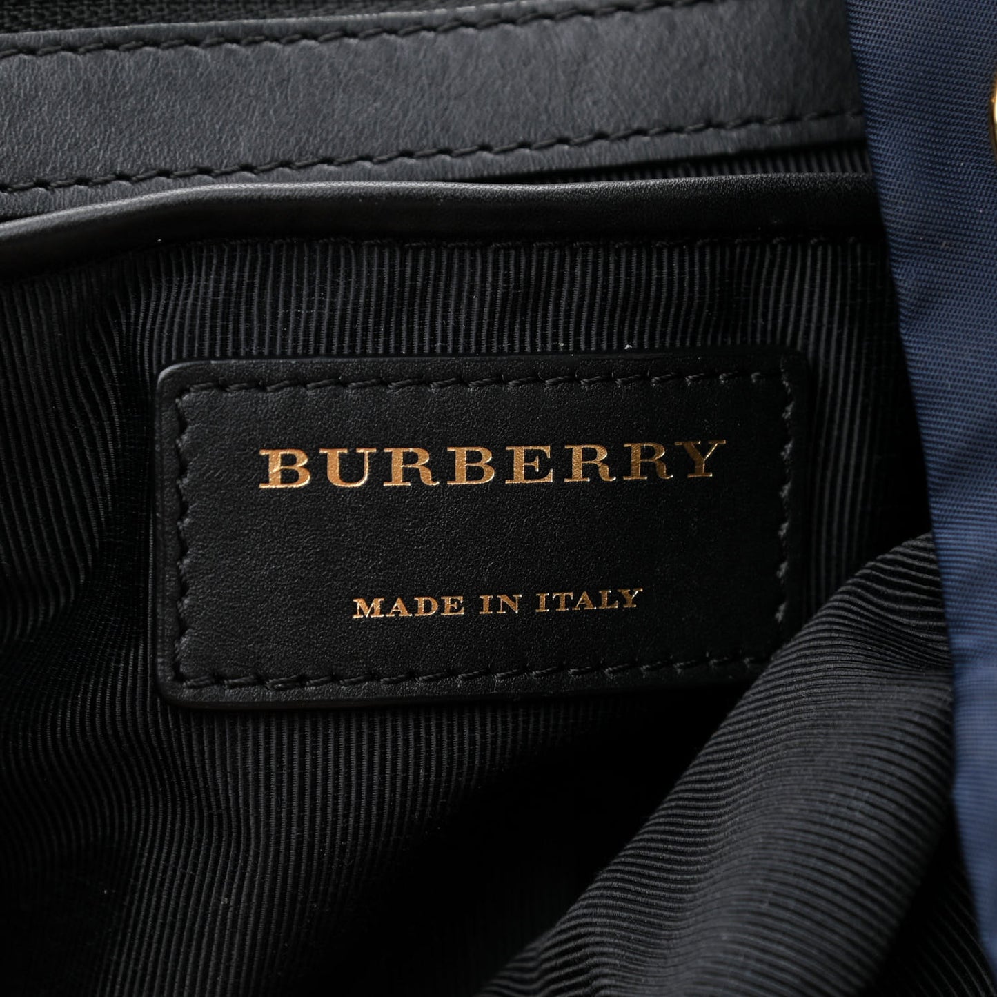 Nylon Medium Rucksack Backpack Ink Blue