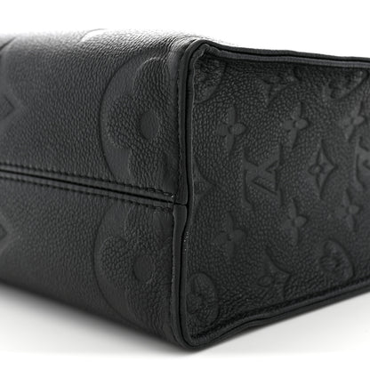 Louis Vuitton Empreinte Monogram Giant Onthego PM Black 9 of 9
