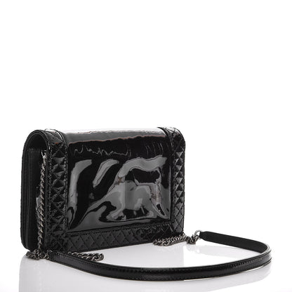 Chanel Patent Small Boy Reverso Flap Black 3 of 7