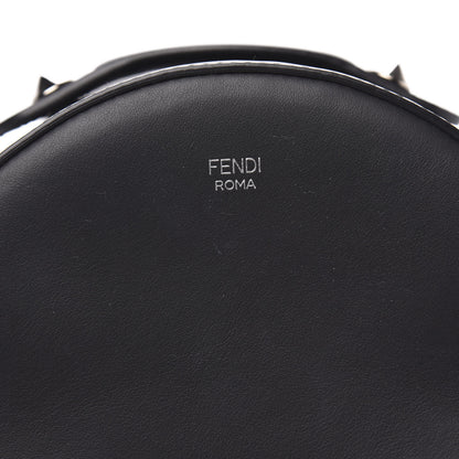 Fendi Vitello Century Fun Fair Metal Studded Mini Backpack Black Multicolor 10 of 10