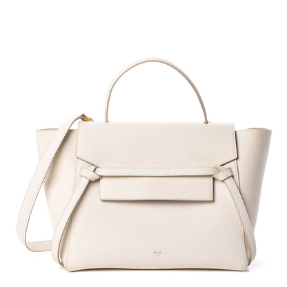 Celine Grained Calfskin Mini Belt Bag White 1 of 8