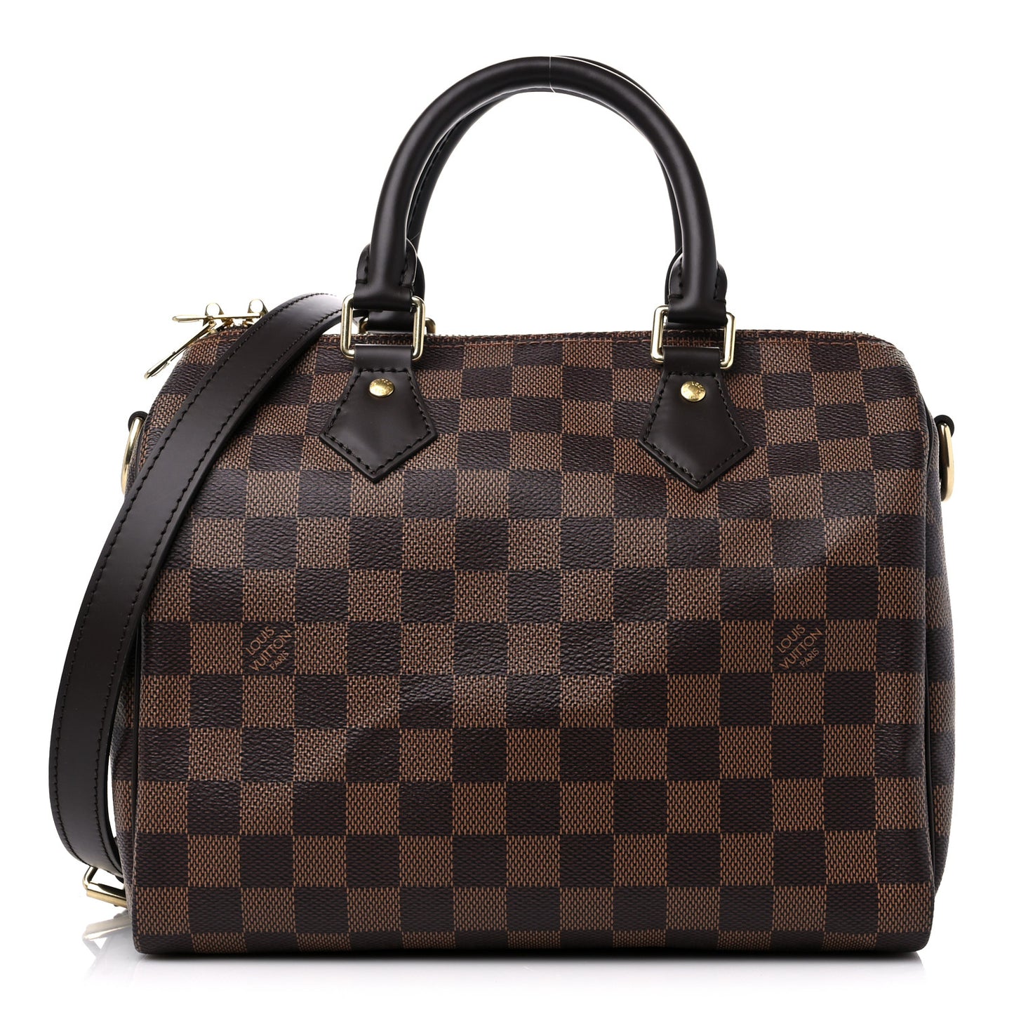 Damier Ebene Speedy Bandouliere 25