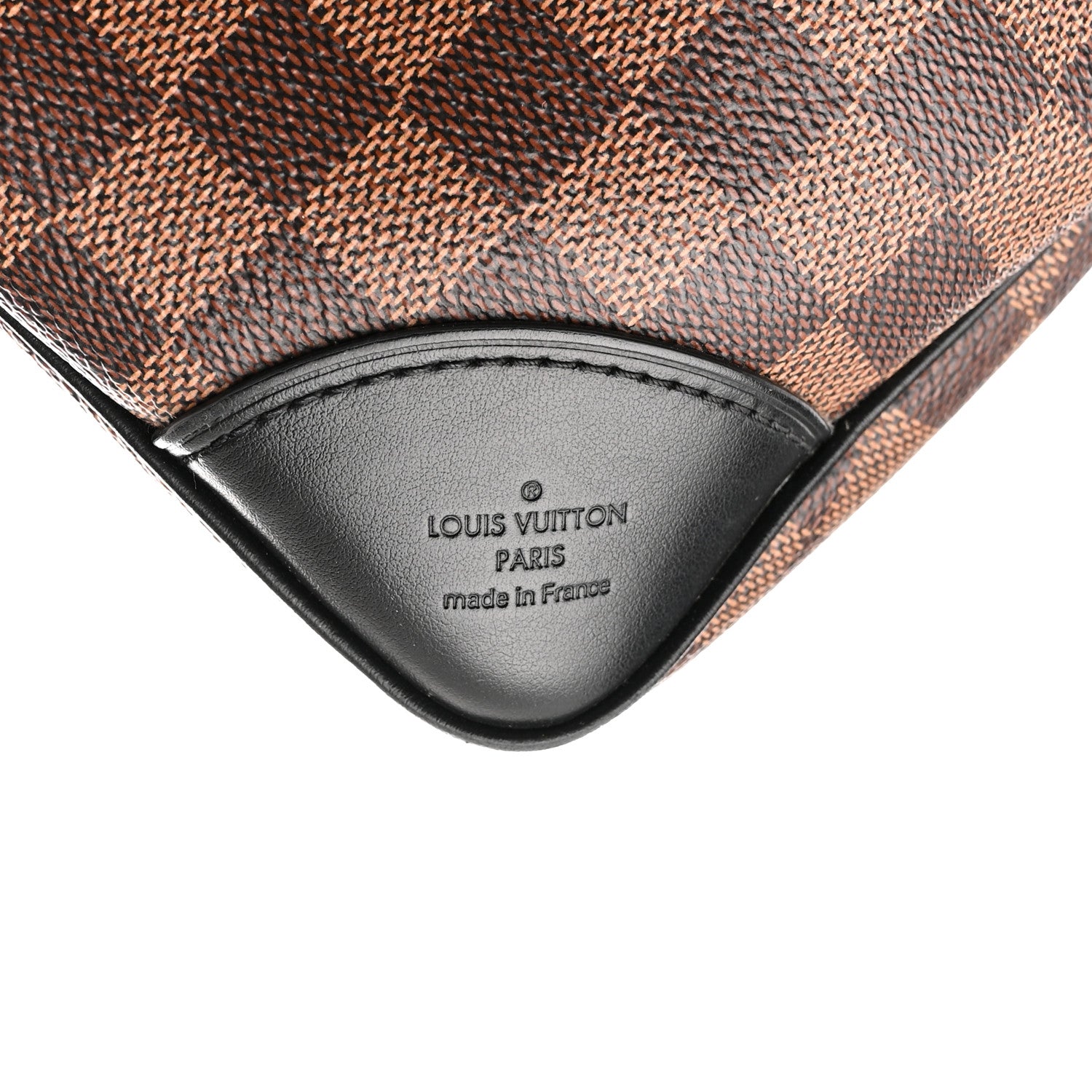 Louis Vuitton Damier Ebene Odeon MM Black 6 of 10