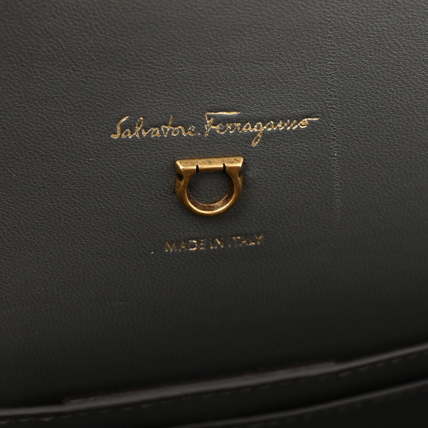 Hammered Calfskin Medium The Studio Box Bag Sparrow