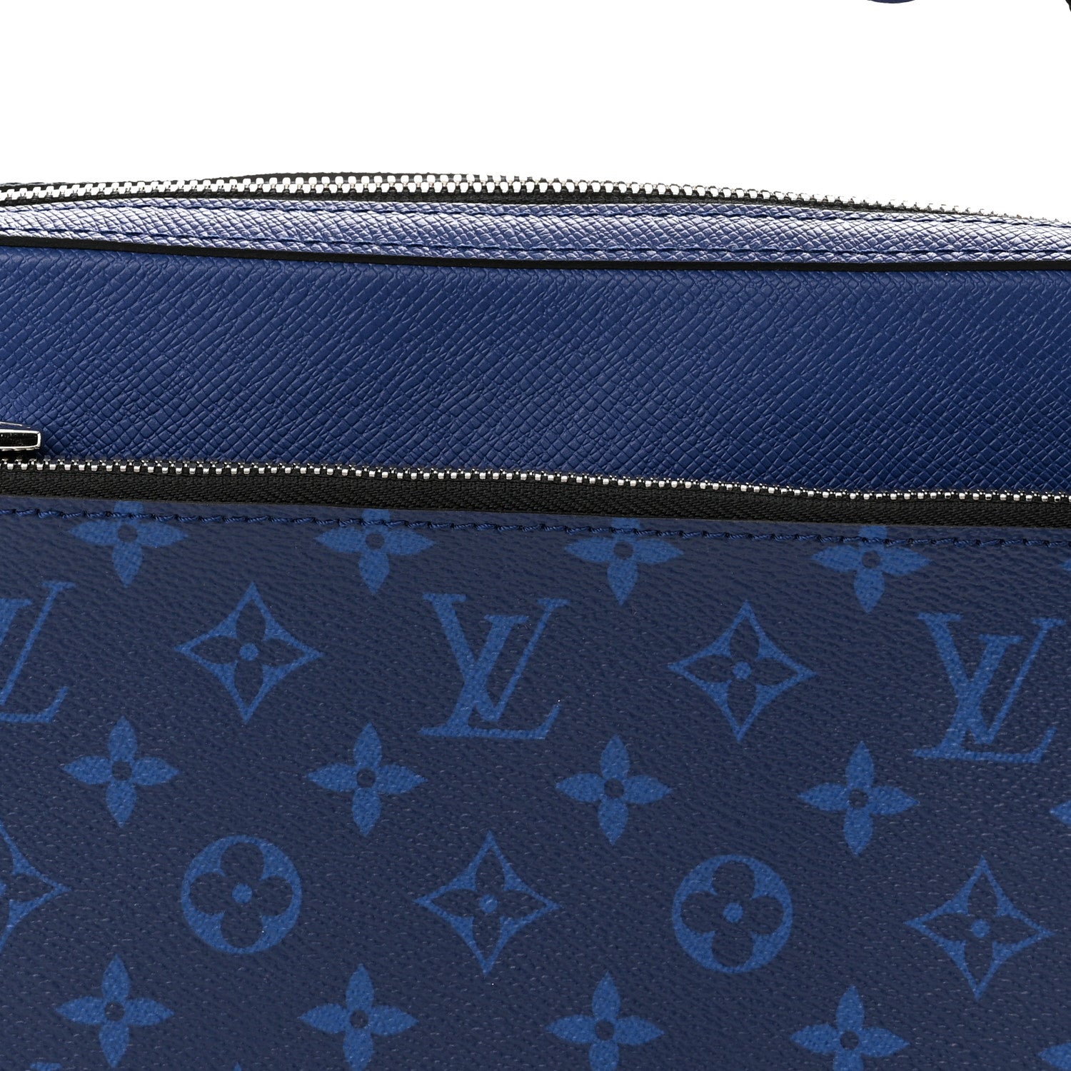 Louis Vuitton Taigarama Trio Messenger Cobalt 7 of 9