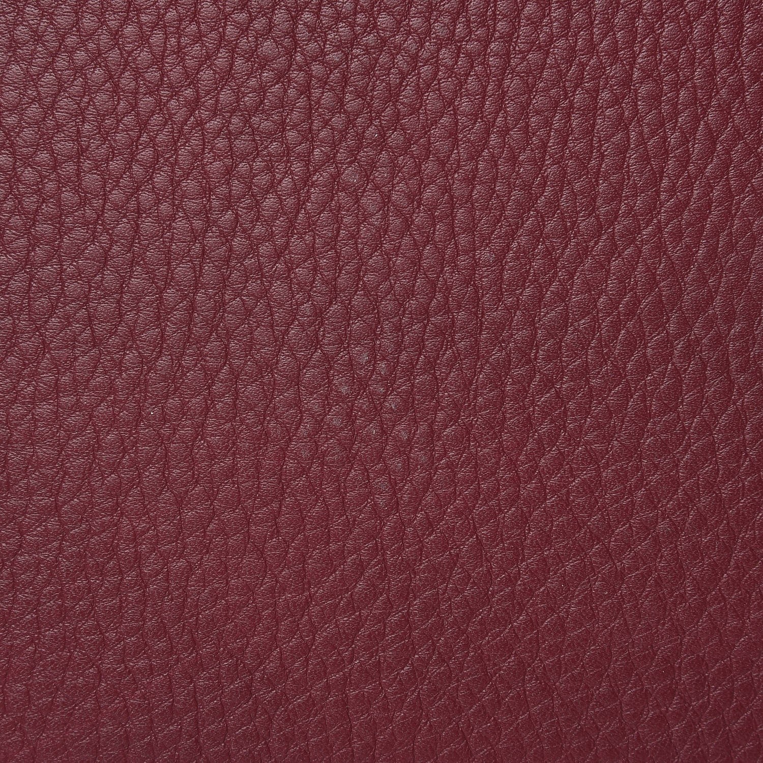 Burberry Grainy Calfskin House Check Medium Maidstone Burgundy Red 9 of 11
