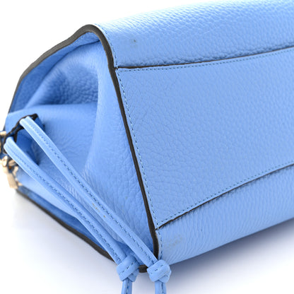 Mulberry Heavy Grain Small Iris Tote Cornflower Blue 8 of 10