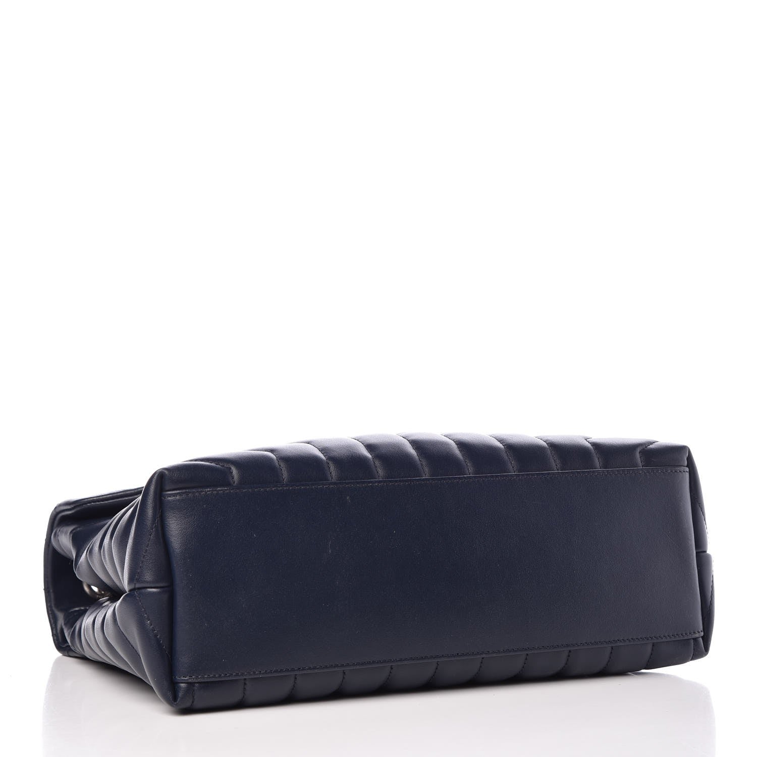 Saint Laurent Calfskin Y Quilted Monogram Medium Loulou Chain Satchel Medium Blue 4 of 8