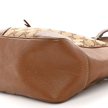 Gucci Monogram Small Bree Tote Beige Tabacco 9 of 9
