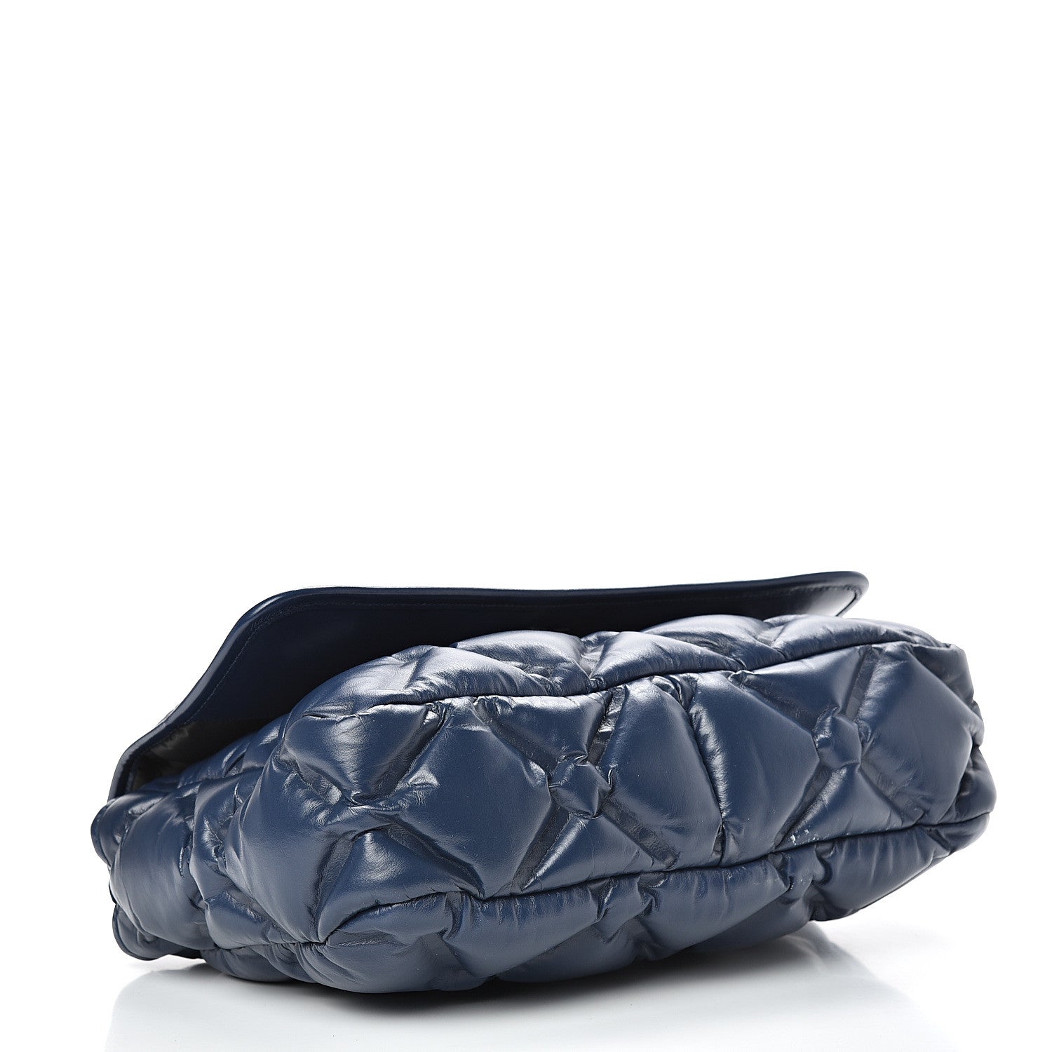 Chanel Calfskin Quilted Large Chesterfield Flap Navy 4 of 16