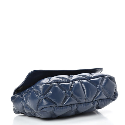 Chanel Calfskin Quilted Large Chesterfield Flap Navy 4 of 16