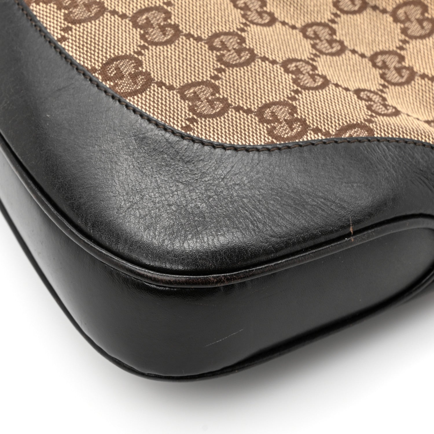 Gucci Monogram Web Jackie O Hobo Dark Brown 14 of 16
