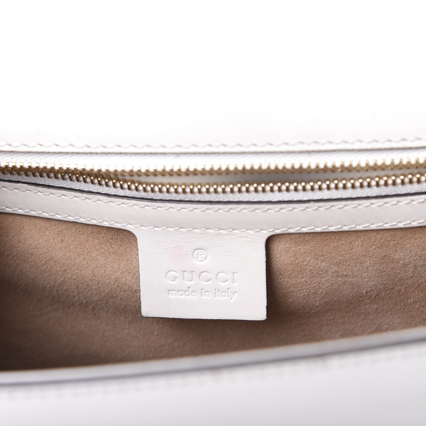 Calfskin Small Sylvie Shoulder Bag Off White